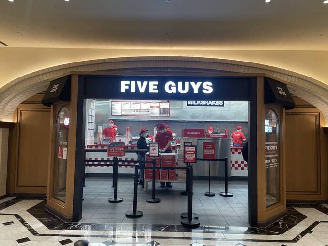 Five Guys Express Terminal